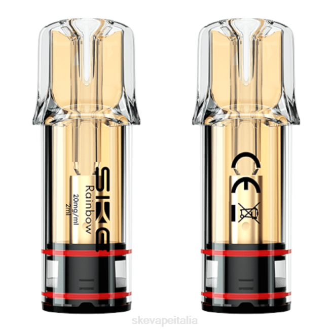 SKE Vape Review - SKE vaporizzatori di cristallo più baccelli arcobaleno N6ZT18