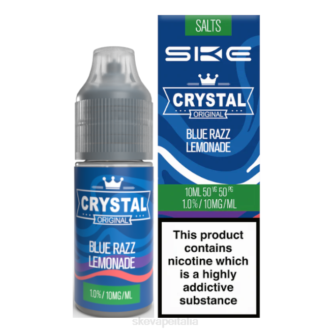 SKE Crystal - SKE sale cristallino - 10 ml limonata blu razz N6ZT111