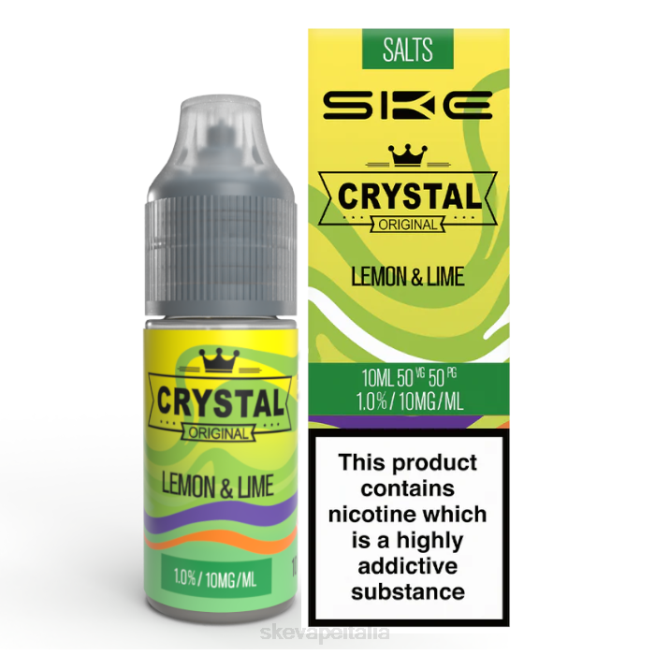 SKE Vape Authentication - SKE sale cristallino - 10 ml limone lime N6ZT116