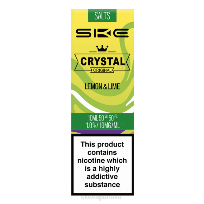 SKE Vape Authentication - SKE sale cristallino - 10 ml limone lime N6ZT116