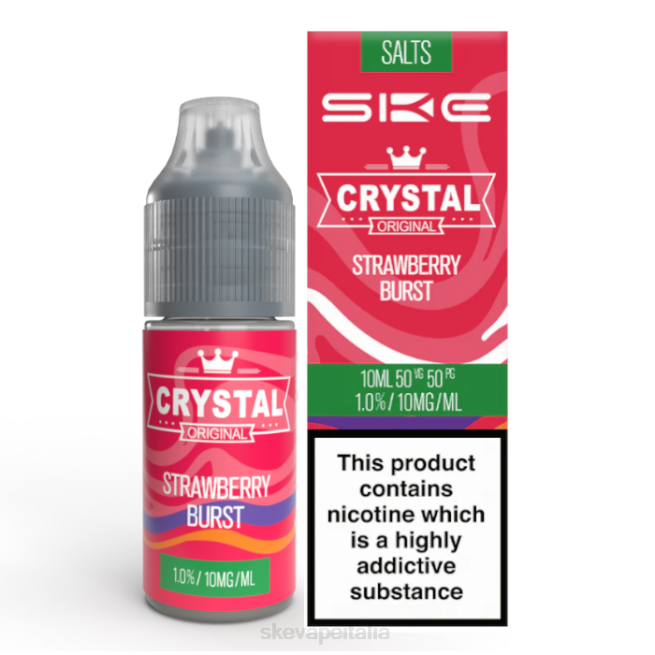 SKE Vape Review - SKE sale cristallino - 10 ml scoppio di fragole N6ZT118