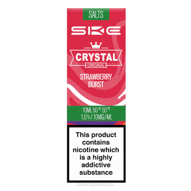 SKE Vape Review - SKE sale cristallino - 10 ml scoppio di fragole N6ZT118