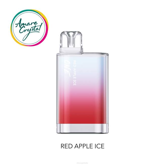SKE Vape Pen - SKE amare crystal one vaporizzatore usa e getta ghiaccio alla mela rossa N6ZT29