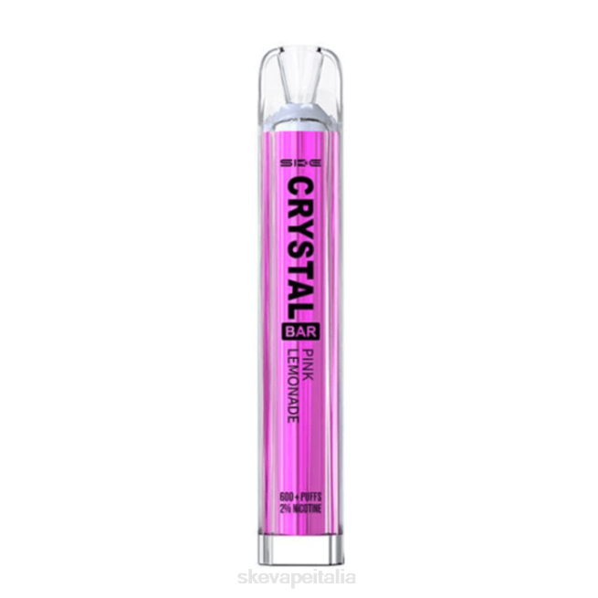 SKE Vape Refills - SKE vaporizzatore usa e getta con barra di cristallo limonata rosa N6ZT67